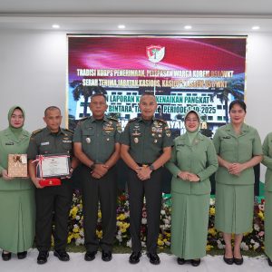 Korem 051/Wkt Gelar Tradisi Korps dan Sertijab Serta Kenaikan Pangkat Prajurit