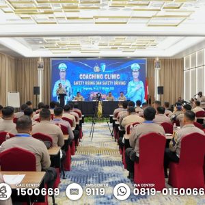Pelatihan Coaching Clinic Safety Riding dan Safety Driving, Dirgakkum Tingkatkan Kompetensi Profesionalisme dan Humanis Anggota PJR