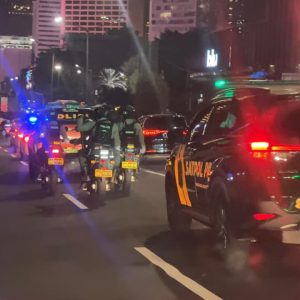 Polda Metro Jaya Rutin Patroli Malam, Pastikan Jakarta Aman dan Kondusif