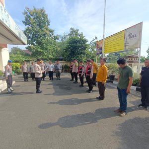 APEL PAGI PERSONEL POLSEK BEKASI UTARA