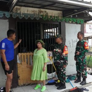 Dandim 0502/Jakarta Utara Kunjungi Akademi Indonesia Sekolah Darurat Kartini
