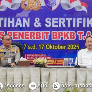 Korlantas Polri Siapkan SDM Unggul Hadapi Era BPKB Elektronik