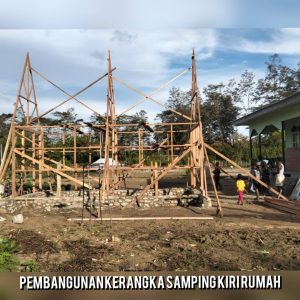 Hunian Bermartabat untuk Pemimpin Adat: Rumah Bapak Namun Wanente Mulai Dibangun