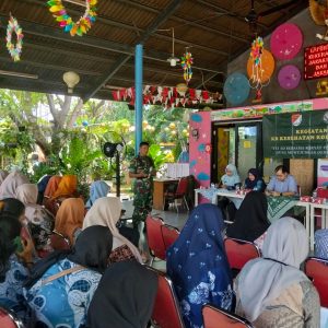 Kodim 0502/Jakarta Utara Gelar Program KB KES Tahun 2025 di RPTRA RASELA