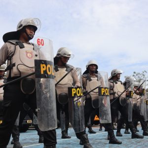 Kapolres Metro Bekasi Cek Latihan Dalmas, Tegaskan Kesiapan Personel Hadapi Dinamika Kamtibmas