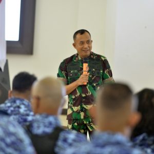 Danrem 052/Wkr Brigjen TNI Faizal Rizal Bekali Laskar Merah Putih dengan Wawasan Kebangsaan dan Isu Strategis Global