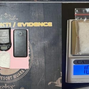 PERANG TERHADAP NARKOBA, POLRES MUARA ENIM KEMBALI RINGKUS PENGEDAR SABU DI DESA MODONG