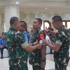 Danrem 052/Wkr Buka Latihan Posko I dan Lapangan Kodim 0510/Tigaraksa
