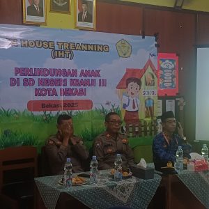 Cegah Bullying dan Pelecehan Seksual, Polsek Bekasi Barat Beri Pembekalan Guru SD Kranji 3