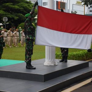 Kodim 0501/JP Laksanakan Upacara Peringatan Hari Sumpah Pemuda Ke-97