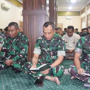 Korem 052/Wijayakrama Gelar Syukuran HUT ke-27: Manunggal dengan Rakyat, Indonesia Maju
