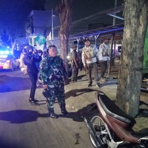 Jaga Kamtibmas, Koramil 01/Koja, Kodim 0502/JU Bersama 3 pilar dan Komponen pendukung Gelar Patroli Siskamling