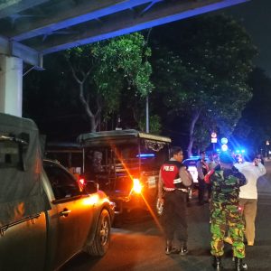 Giat Patroli Siskamling Koramil 02/Penjaringan, Kodim 0502/JU Bersama 3 Pilar dan Komponen Pendukung