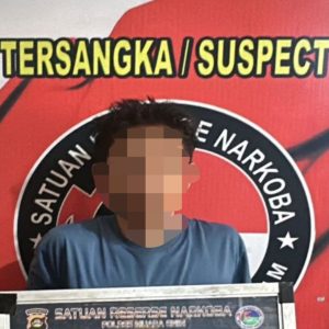Polres Muara Enim Berhasil Ungkap Kasus Pengedar Narkoba di Gunung Raja, Amankan Barang Bukti Sabu