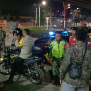 Kegiatan Patroli Siskamling Koramil 03/Tanjung Priok, Kodim 0502/JU Bersama 3 Pilar dan Komponen Pendukung