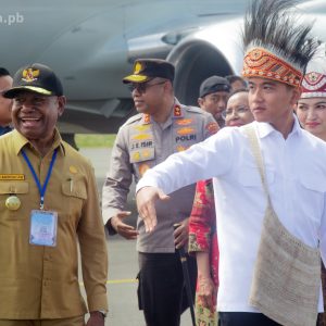 Jekson Kapisa Apresiasi Kedatangan Wapres Gibran Rakabuming Raka di Tanah Papua Barat