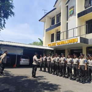 Kapolsek Rawalumbu Terima Siswa Latja Diktukba Polri 2025