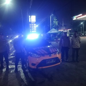 Polsek Medan Satria Patroli Antisipasi Gangguan Kamtibmas