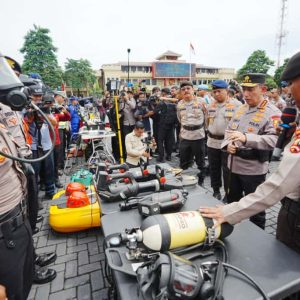 Pimpin Apel Tanggap Darurat Bencana, Kapolri: Beri Rasa Aman ke Masyarakat
