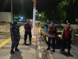 Patroli Siskamling Koramil 03/Tg. Priuk Bersama 3 Pilar dan Komponen Pendukung Berjalan Aman dan Lancar di Jakarta Utara
