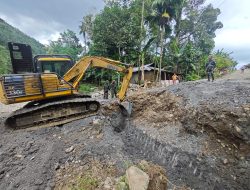 Satgas Gulbencal Kodam I/BB Rampungkan Jembatan Bailey Penghubung Dua Desa di Nias Selatan