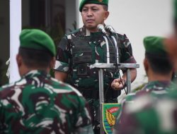 Danrem 044/Gapo Tekankan Disiplin dan Hindari Pelanggaran dalam Apel Perdana
