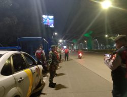 Koramil 06/Kelapa Gading Gelar Patroli Siskamling Bersama 3 Pilar dan Komponen Pendukung di Jakarta Utara
