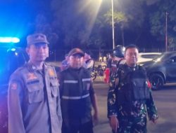 Patroli Siskamling Gabungan di Jakarta Utara Berjalan Aman dan Lancar