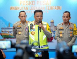 Hadiri Pembukaan Posko Angkutan Lebaran 2026, Kakorlantas Pastikan Hiruk-pikuk Operasi Ketupat Berjalan Lancar