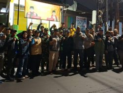 Koramil 05/Kramatjati-Makasar Gelar Patroli/Siskamling Keliling Antisipasi Gangguan Kamtibmas.