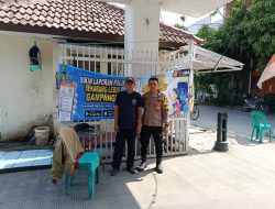 Permudah Aduan Warga, Bhabinkamtibmas Polsek Medan Satria Sosialisasikan Layanan Lapor Cepat