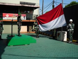 Upacara Bendera 17-an di Makorem 052/Wkr, Tekankan Nasionalisme di Bulan Suci Ramadhan