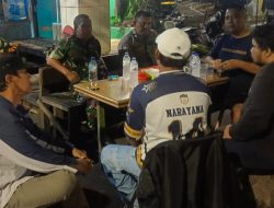Koramil 08/Duren Sawit Bersama Komduk Gelar Patroli, Perkuat Keamanan di Wilayah.