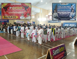 Dua Event Karate Digelar Serentak di Karanganyar, Peserta TK Ikut Memeriahkan