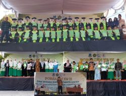 PORSADIN IX dan Wisuda Santri Diniyah se-Kecamatan Samarang Resmi Ditutup, 448 Santri Diwisuda Meriah
