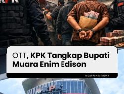 KPK Segel Disdikbud dan Ruang Kerja Bupati Muara Enim, Cegah Penghilangan Barang Bukti