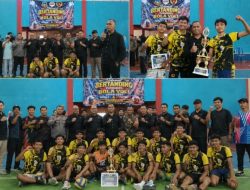 Kadispora Asep Mulyana Tutup Turnamen Voli Antar Desa Se-Kecamatan Samarang, Cintakarya Siap Berlaga di Tingkat Kabupaten