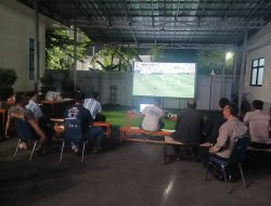 Polsek Kelapa Gading Gelar Nobar Final Piala Dunia 2026 Bersama Potmas, Perkuat Sinergi Jaga Kamtibmas
