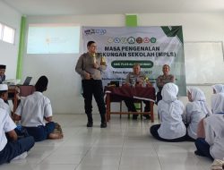 “Bangun Generasi Berkarakter, Polsek Samarang Bekali Siswa Baru Bahaya Narkoba, Judi Online, dan Knalpot Brong”