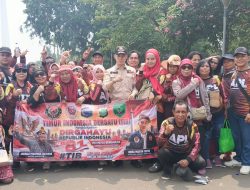 TIB Hadiri Semarak HUT RI ke-81 di Lapangan Monas Jakarta Pusat