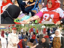 Gelar Donor Darah HUT RI KE 81, IKA Smansa Kumpulkan 28 Kantong Datah Untuk PMI Muara Enim