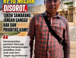 Samarang Melawan Narasi Pemborosan, Jimeng: Buka Data, Jangan Asal Menuduh!