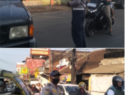 Truk Molen Bikin Jalan Samarang Macet Parah, Petugas Dishub Sigap Turun Tangan