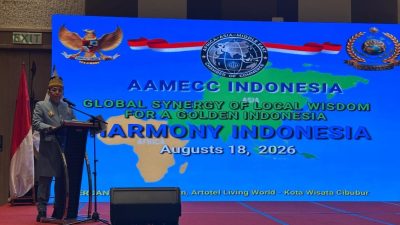 Harmony Indonesia 1881 Jadi Momentum AAMECC Indonesia Perkuat Posisi Indonesia di Kancah Global