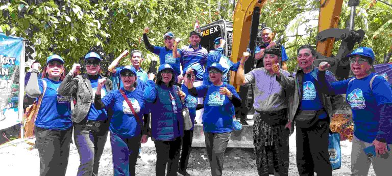 Partai Demokrat Bersama Rakyat Buka Akses Jalan Di Tabanan