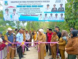 Jalan Penghubung Garumukti-Panawa Resmi Dibuka, Akses Ekonomi dan Pelayanan Warga Kini Lebih Terbuka