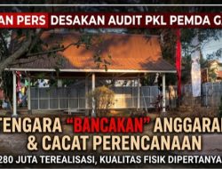 “Rp280 Juta Revitalisasi PKL Pemda Dipertanyakan, GMPPG Desak Inspektorat Garut Bongkar Kesesuaian Anggaran dan Fisik”