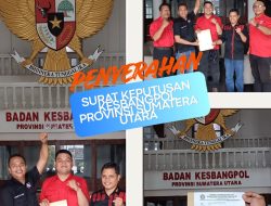 SK Kesbangpol Terbit! Pemuda Demokrasi Indonesia Sumut Resmi Berdiri, Siap Kawal Aspirasi Rakyat