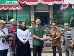Didampingi Camel Petir, Anggota DPR RI Tommy Kurniawan Ikut Berbagi Bersama Tim PJBW di Raden Saleh Jakarta Pusat