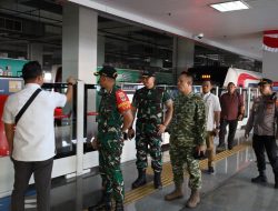 622 Personel TNI-Polri Amankan Peresmian LRT Kelapa Gading-Manggarai oleh Presiden Prabowo